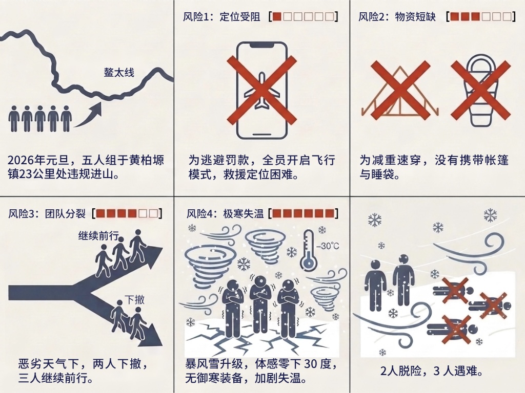 五人组案风险累积过程图