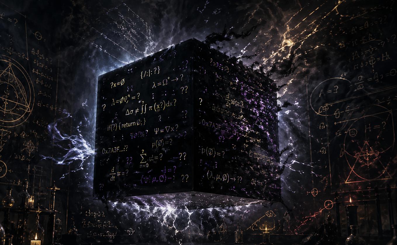 Neural network black box illustration