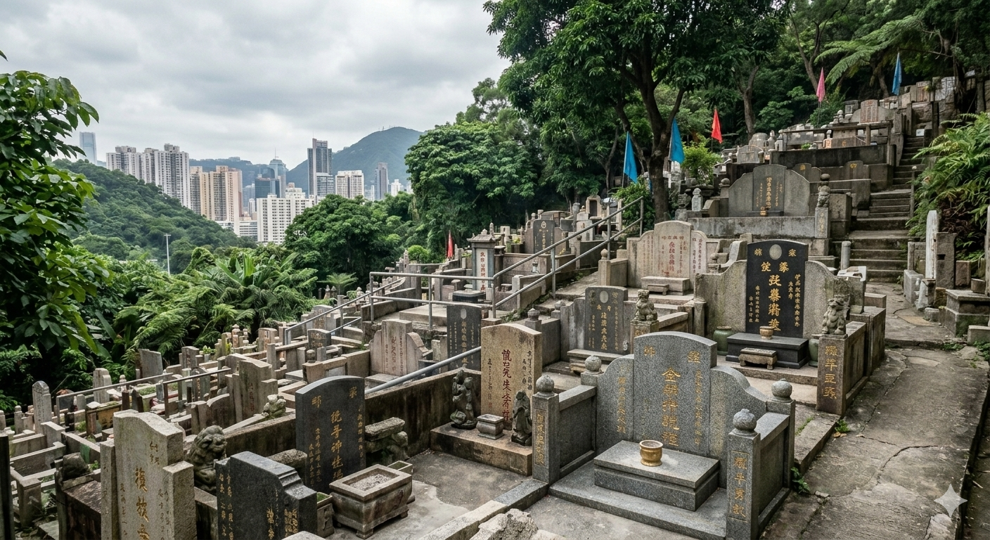 Cemetery in Hong Kong