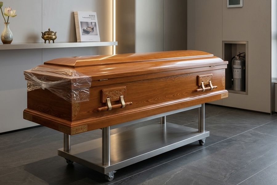 coffin in Hong Kong